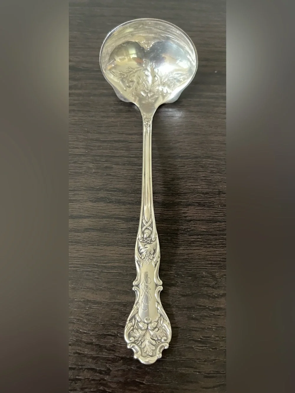 VTG Rogers & Bros “Charter Oak” Silverplate Ladle w/Acorn & Leaf Pattern